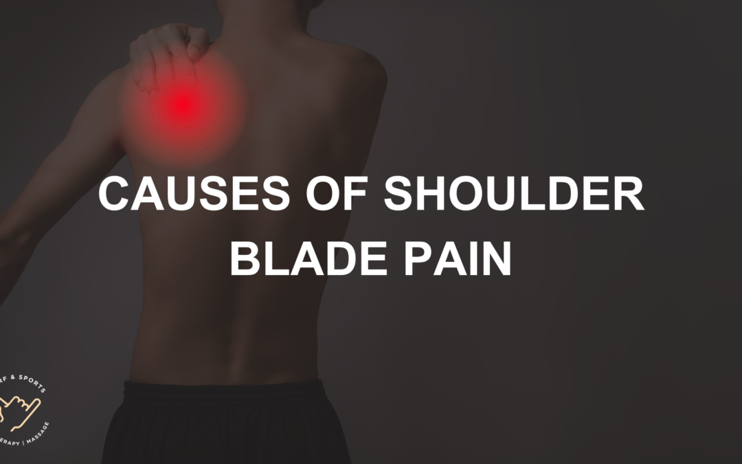 causes of shoulder blade pain