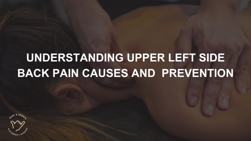 Understanding Upper Left Side Back Pain - Causes, Prevention, and ...