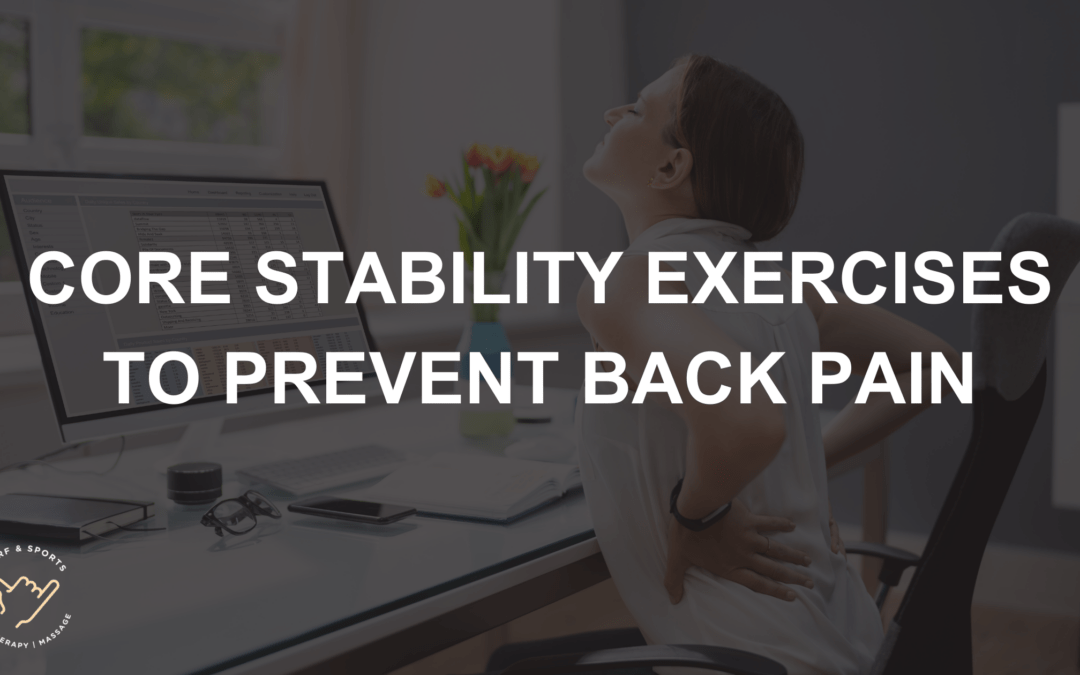 Core Stability Exercises to Prevent Back Pain