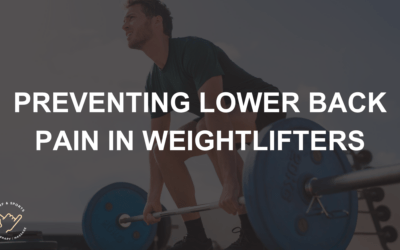 Preventing Lower Back Pain in Weightlifters