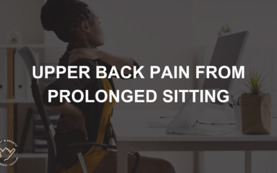 Upper Back Pain from Prolonged Sitting – Quick Fixes and Long-Term Solutions