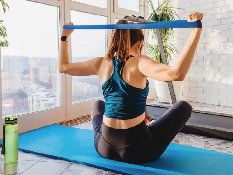 Home-based fitness training using limited equipment