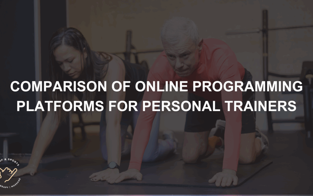 Comparison of Online Programming Platforms for Personal Trainers