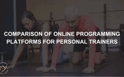 Comparison of Online Programming Platforms for Personal Trainers