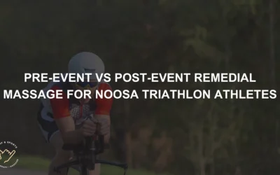 Pre-Event vs Post-Event Remedial Massage for Noosa Triathlon Athletes