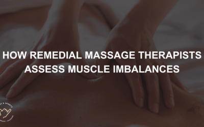 How Remedial Massage Therapists Assess Muscle Imbalances